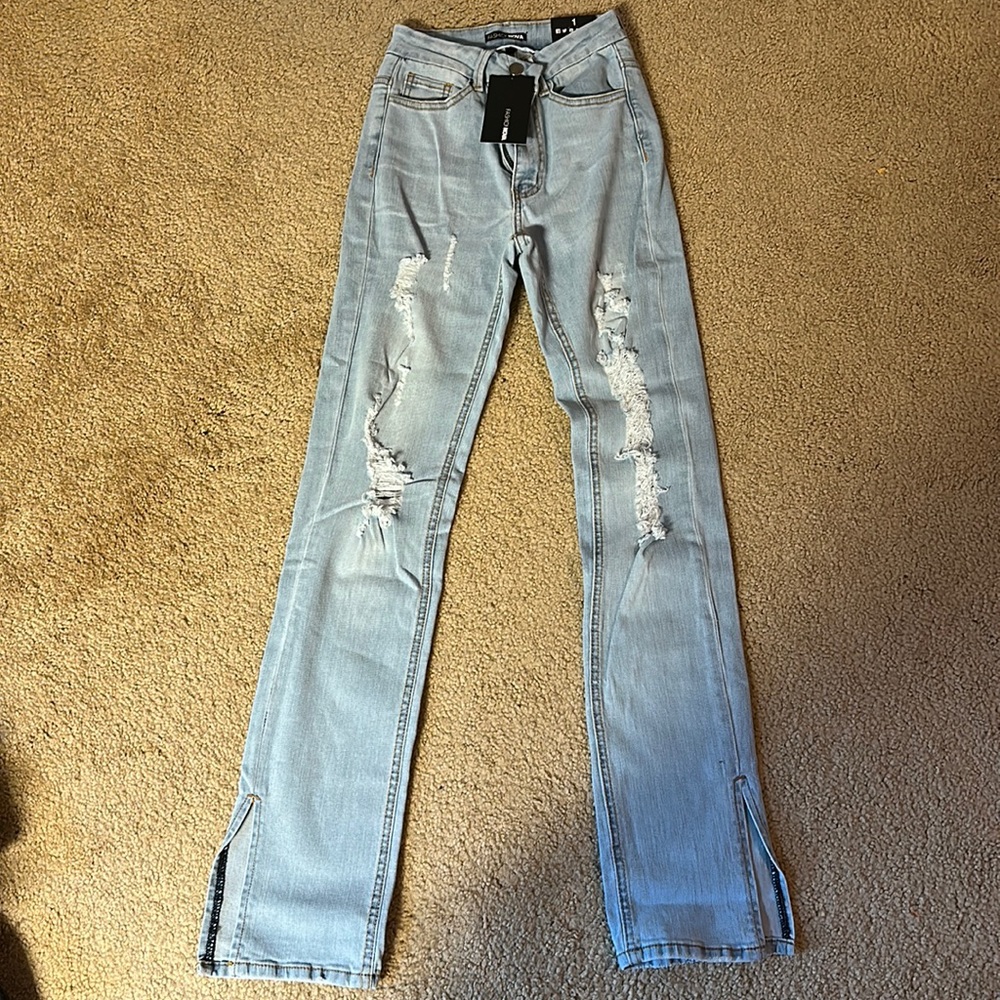 Killing ‘Em Kindly High Rise Jeans. Size 1. Never worn, Brand new.